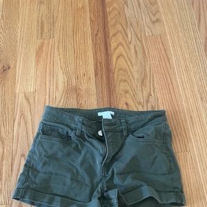 H&M Army green shorts